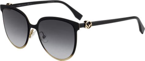 fendi ff 0328/g/s|FENDI Metal F is Fendi Sunglasses FF 0328/S Black.